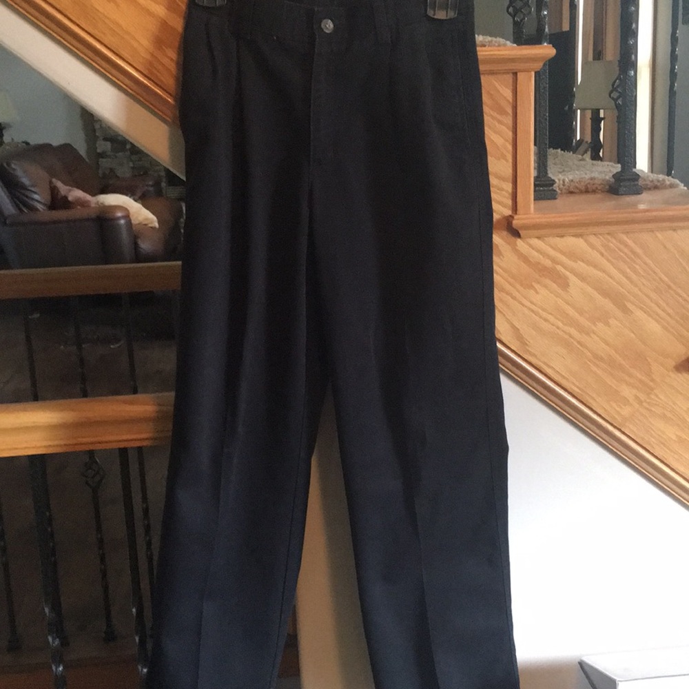 Boys black slacks